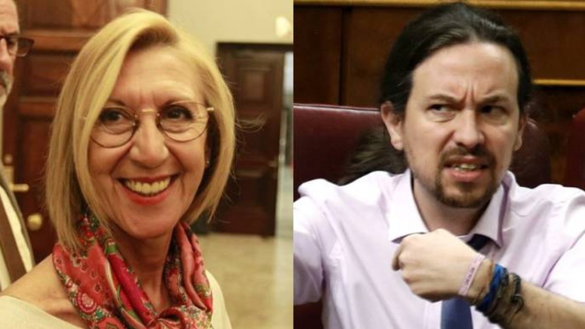 Rosa Díez destapa la brusca charla que tuvo con Pablo Iglesias tras su escrache