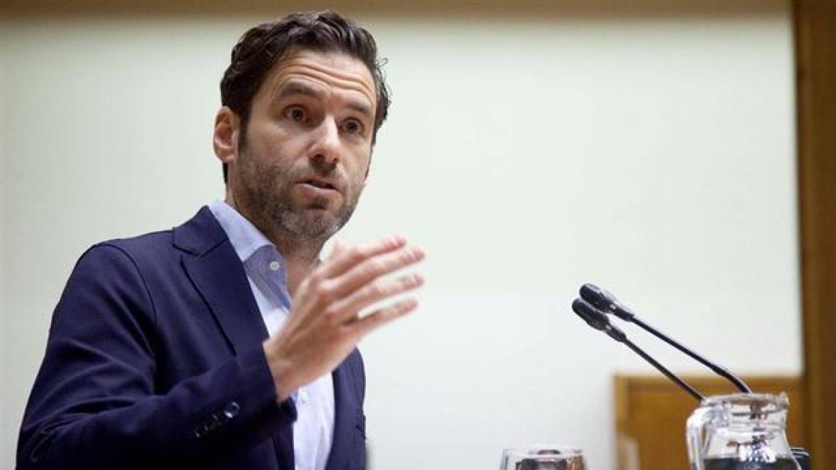 Borja Semper, candidato del PP a la alcaldía de San Sebastián y presidente de los populares de Guipúzcoa