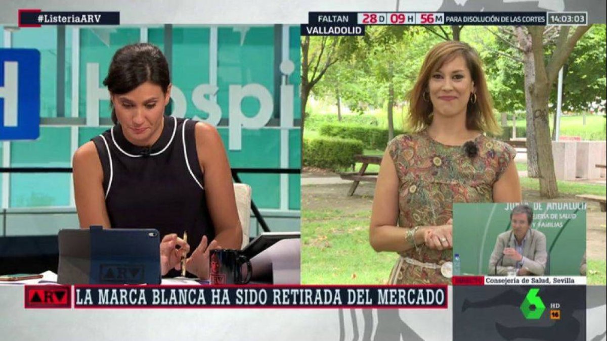 La experta en listeria de María Llapart pone en órbita Al Rojo Vivo en La Sexta