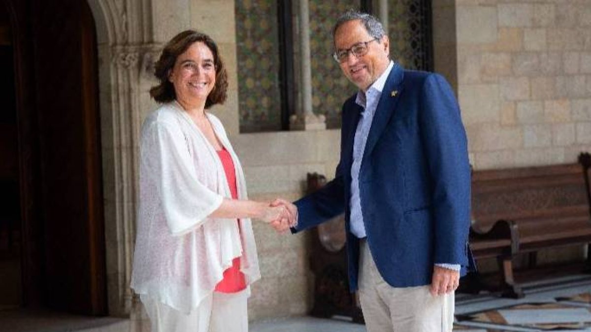 Colau y Torra, acorralados por su ineficacia en la gestión de la seguridad.