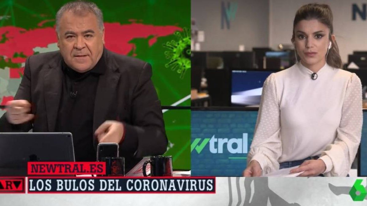 Antonio García Ferreras presentando