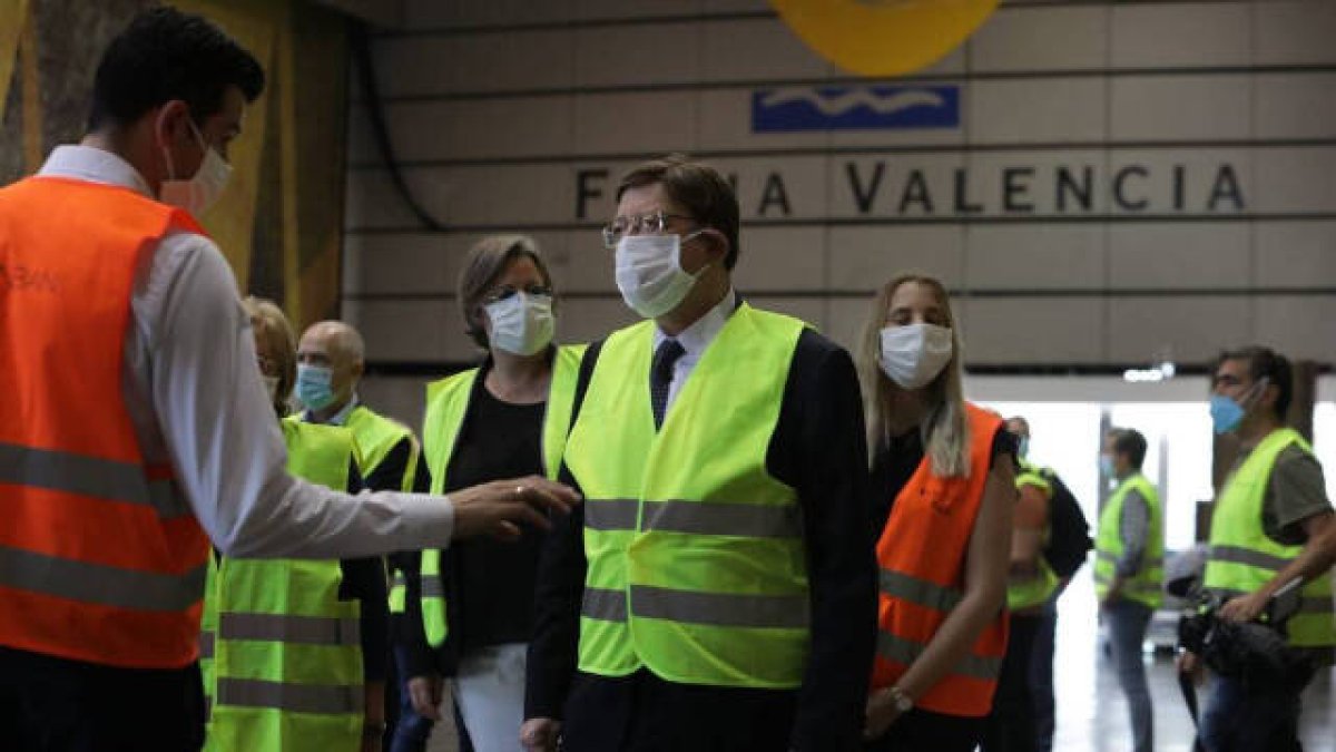 La Generalitat tiene reservas de material para seis meses