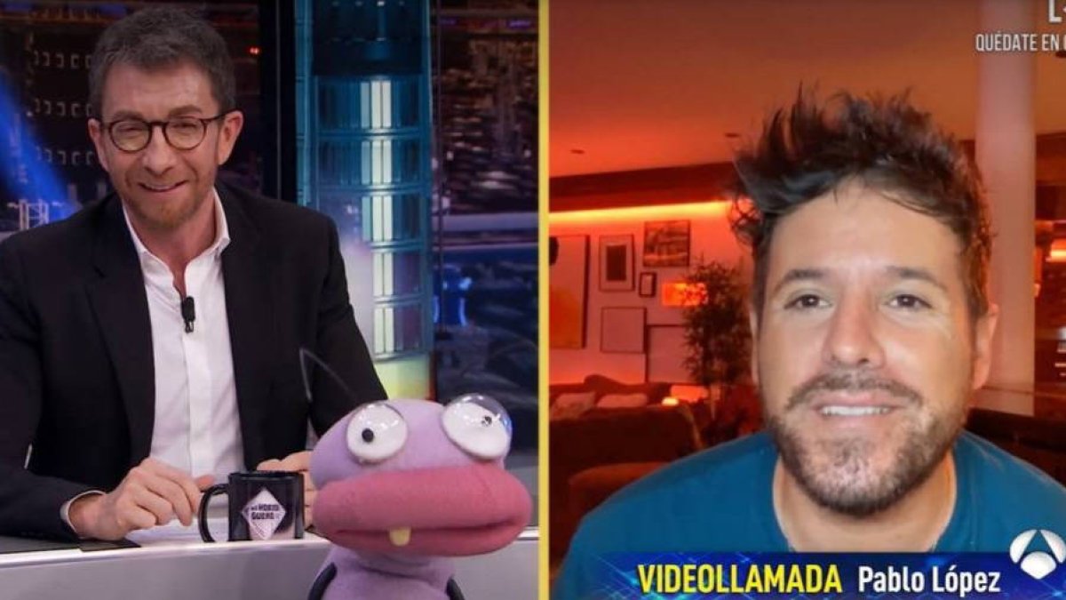 Pablo Motos y Pablo López en 