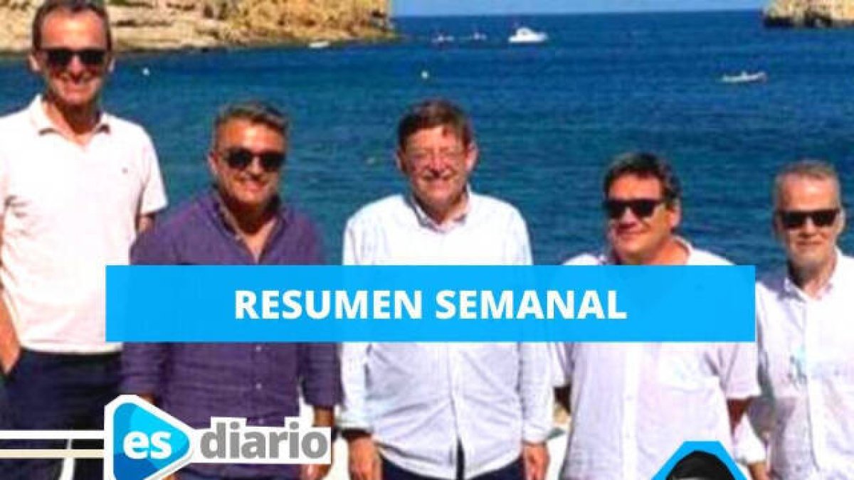 La imagen de la playa y la bronca entre Oltra y Montero