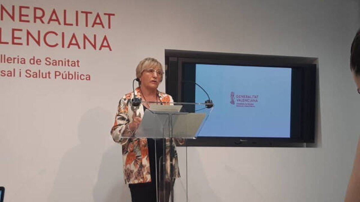 La consellera de Sanitat, Ana Barceló.