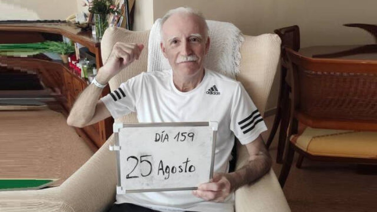 Este alicantino de 63 años pasó 101 días en la UCI y los médicos ya temían lo peor