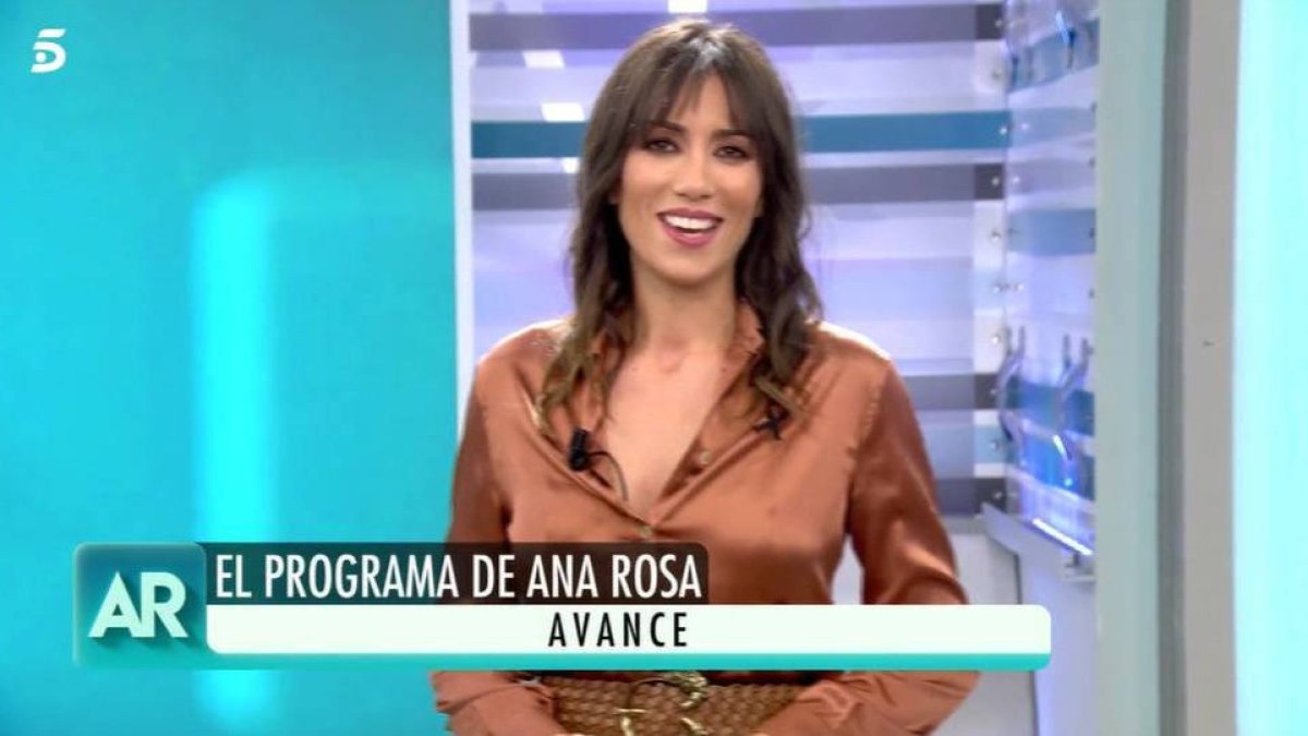 Patricia Pardo presentando 
