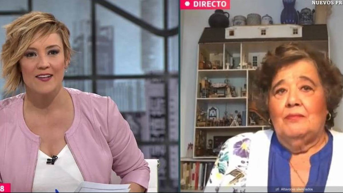 Cristina Pardo y Cristina Almeida en