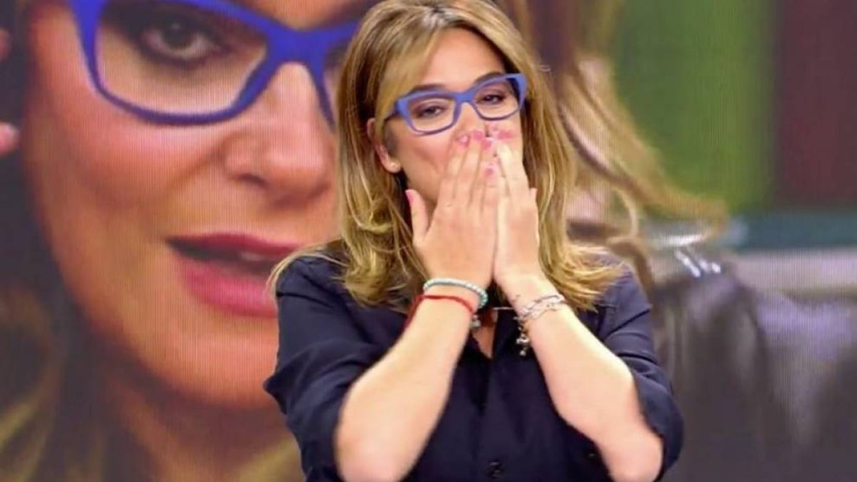 Toñi Moreno, siempre sincera y espontánea.