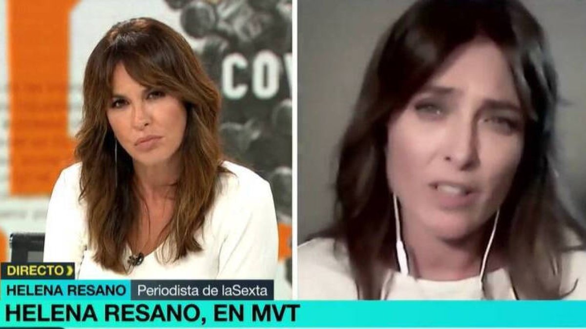 Mamen Mendizábal y Helena Resano