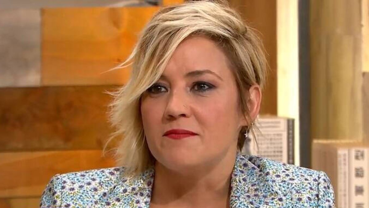 Cristina Pardo presentando