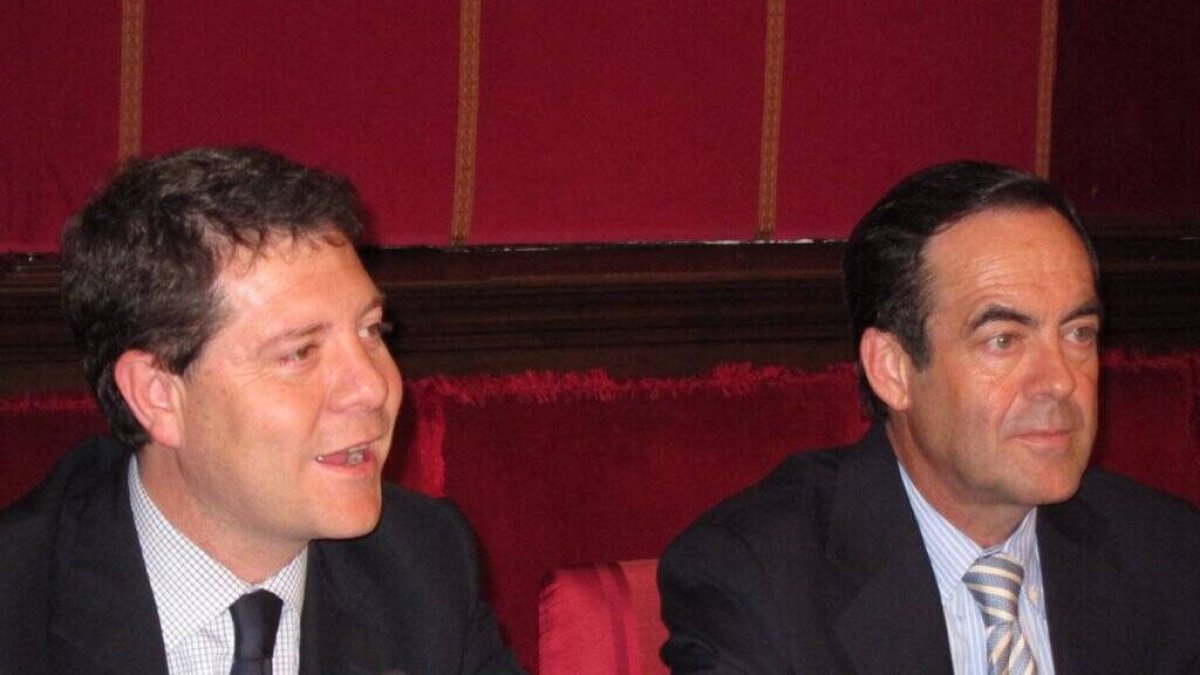 Emiliano García-Page y José Bono, en una imagen de archivo.