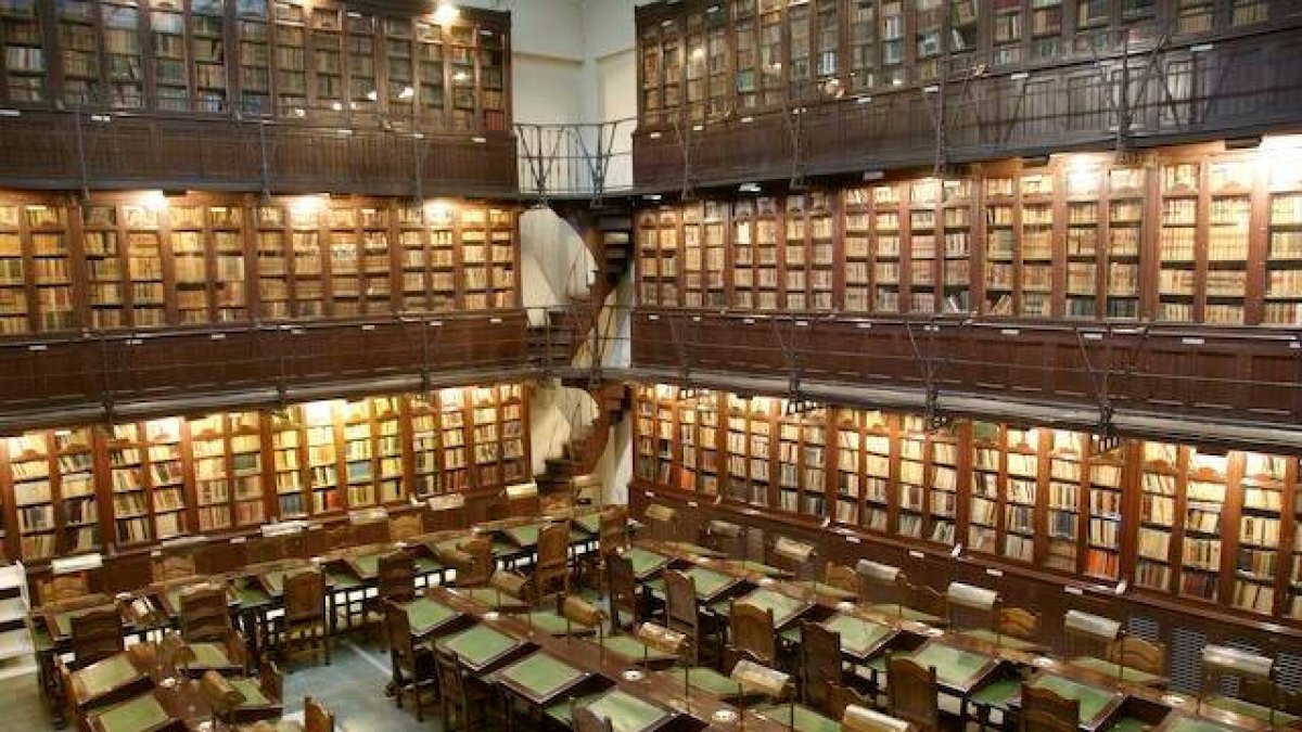 Biblioteca del Ateneo de Madrid.