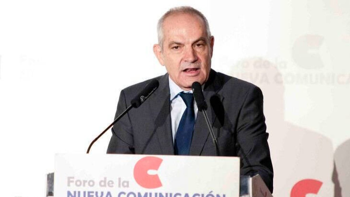 Antonio Caño, en un acto de la APM