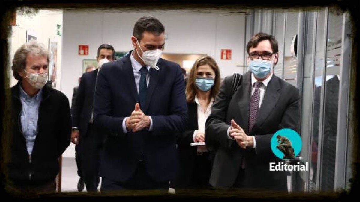 Pedro Sánchez y Salvador Illa