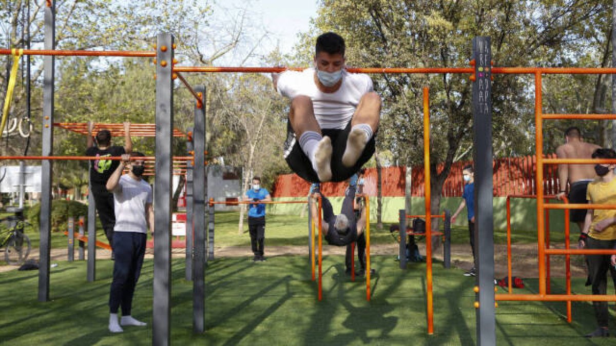 El ‘street workout’ gana fuerza en Mislata