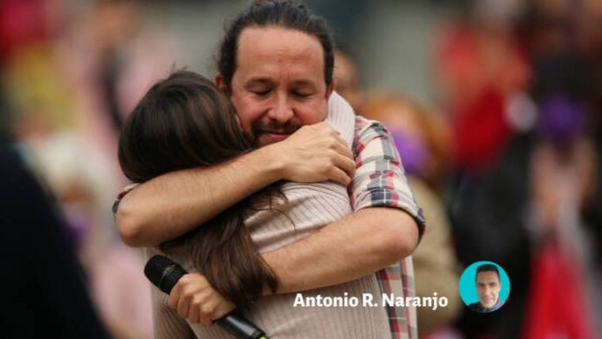 Pablo Iglesias e Irene Montero