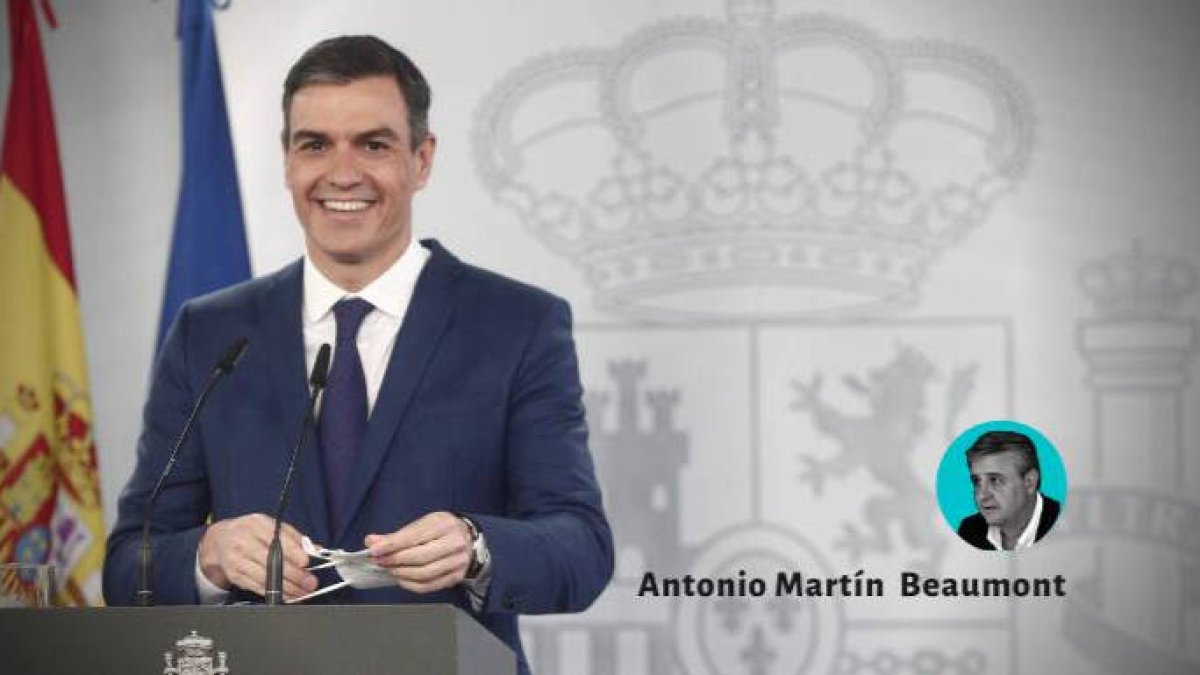 Pedro Sánchez, el miércoles en Moncloa
