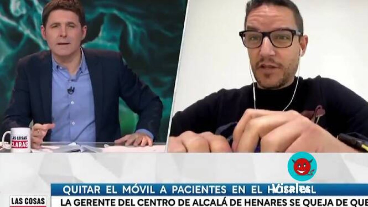 Sergio Luis García, a la derecha de Cintora