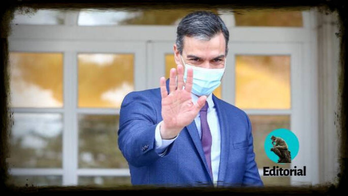 Pedro Sánchez, en Moncloa