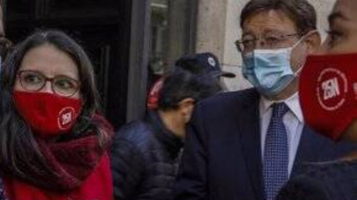 El cambio de discurso de Oltra que señala a Puig las restricciones a decretar