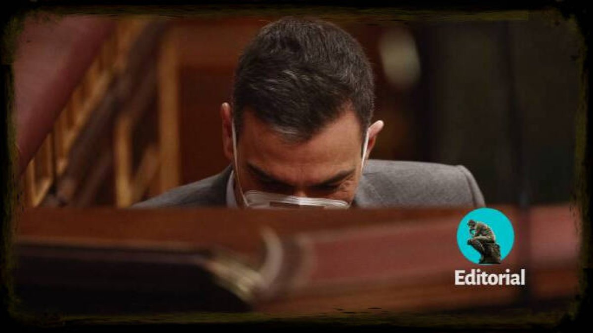 Pedro Sánchez, en el Congreso