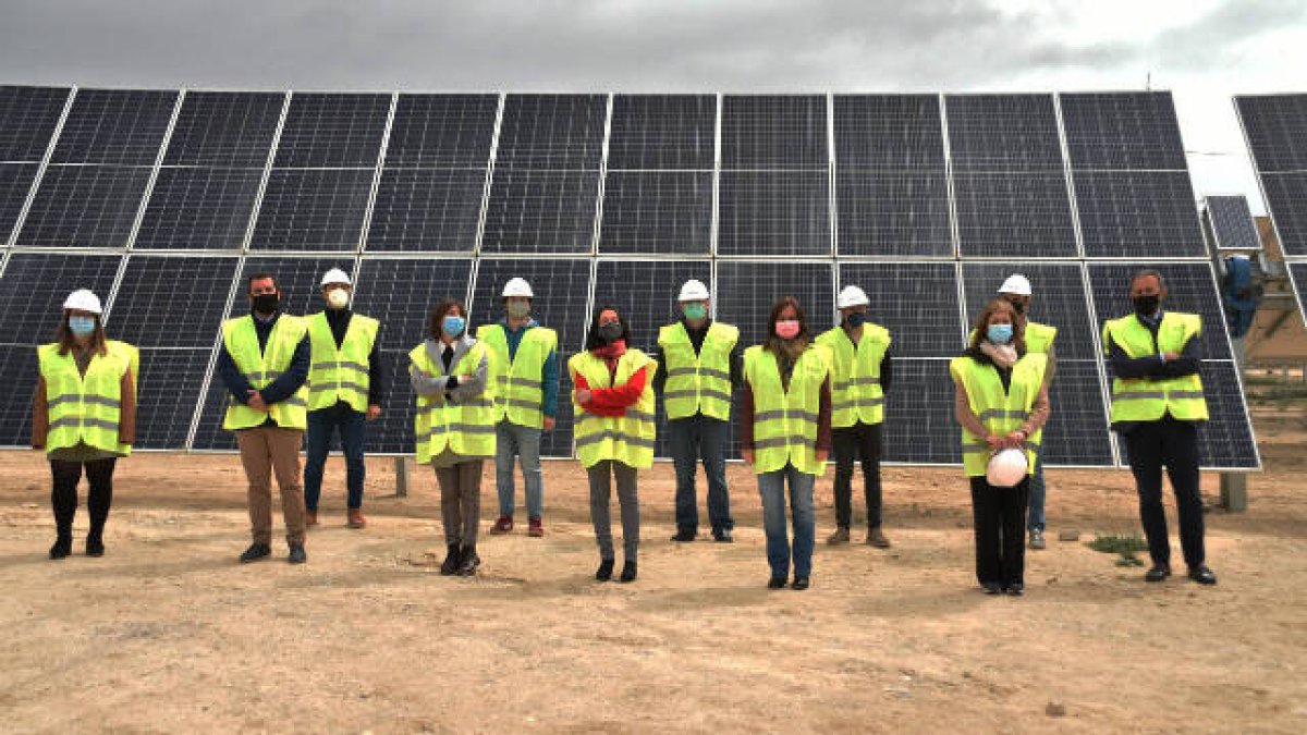 Presentación de esta planta fotovoltaica en Xixona