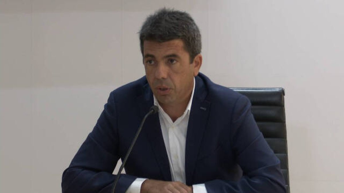 Carlos Mazón, presidente del PPCV