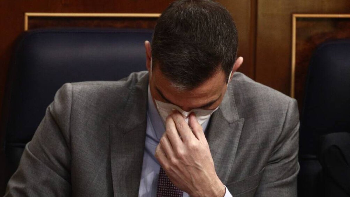El presidente del Gobierno, Pedro Sánchez