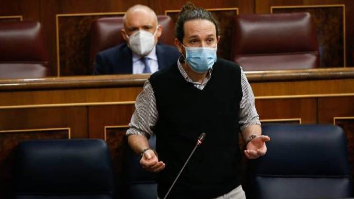 Iglesias, este miércoles en la sesión de control