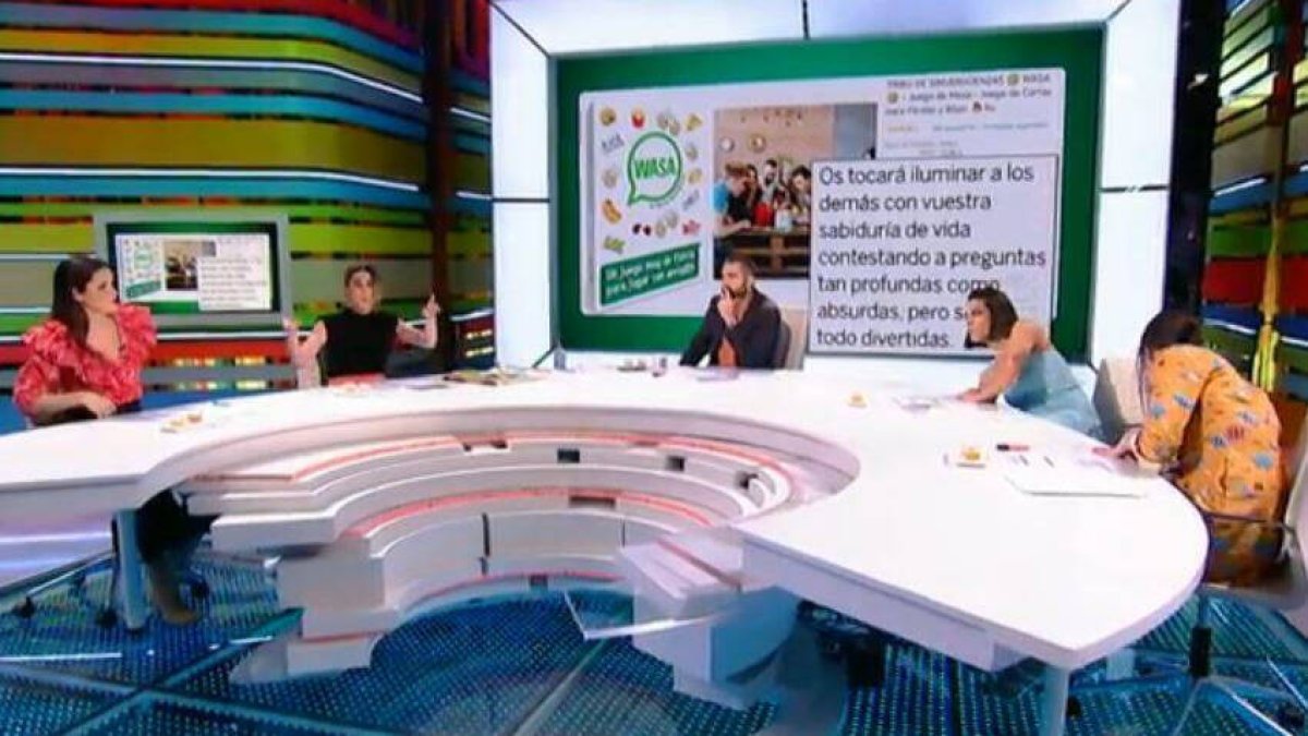 El plató de Zapeando siempre es una caja de sorpresas.