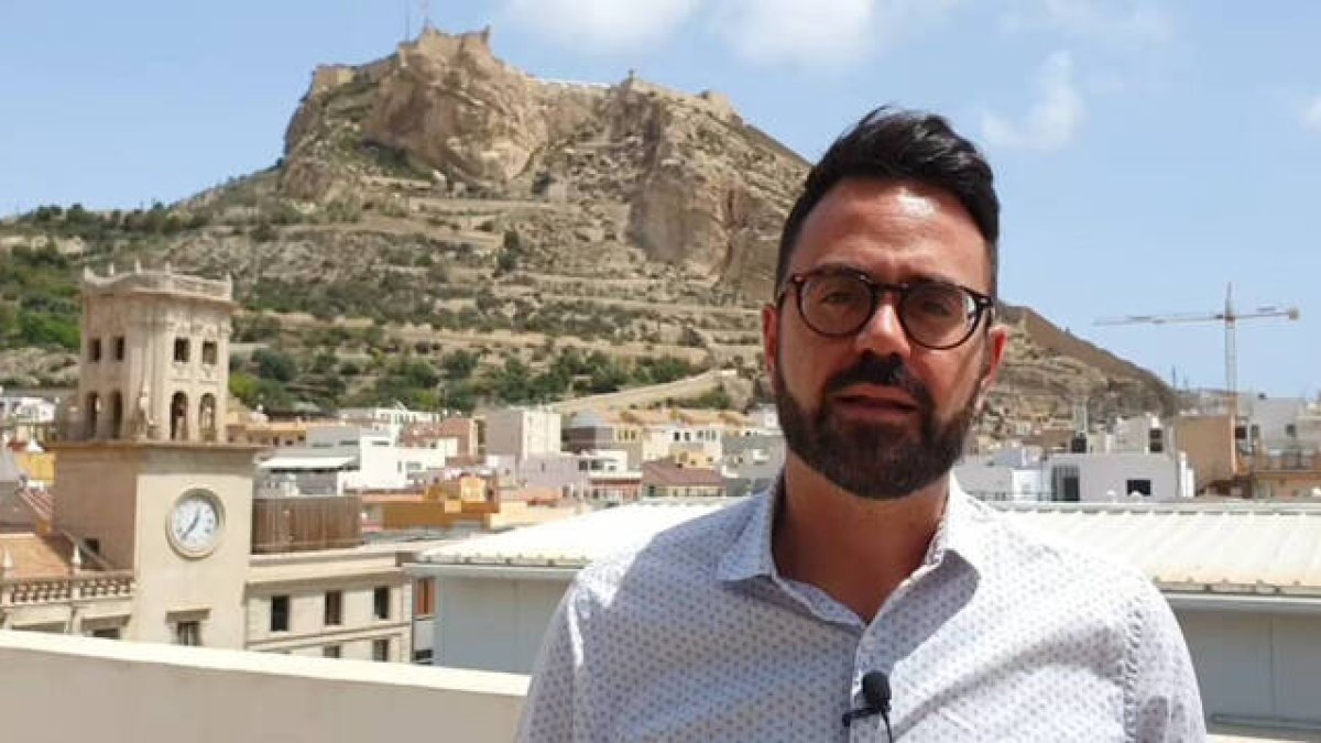Adrián Santos Pérez, Concejal de Urbanismo de Alicante