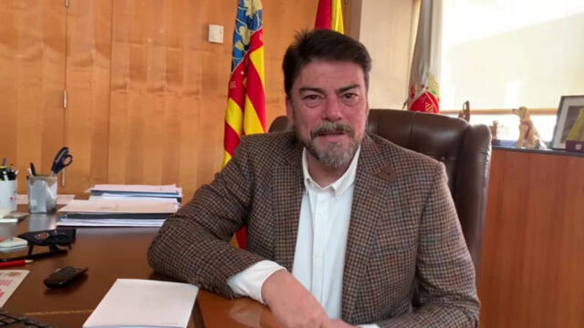 Luis Barcala, alcalde de Alicante
