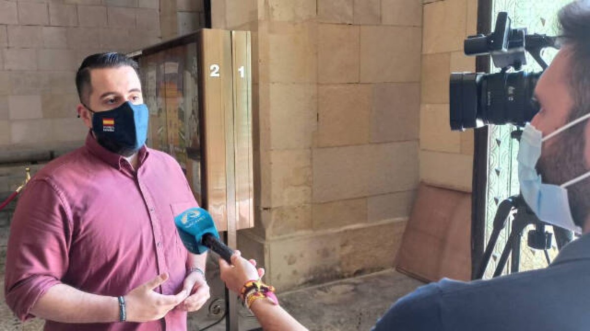 Mario Ortolá, portavoz de Vox en el Ayuntamiento de Alicante