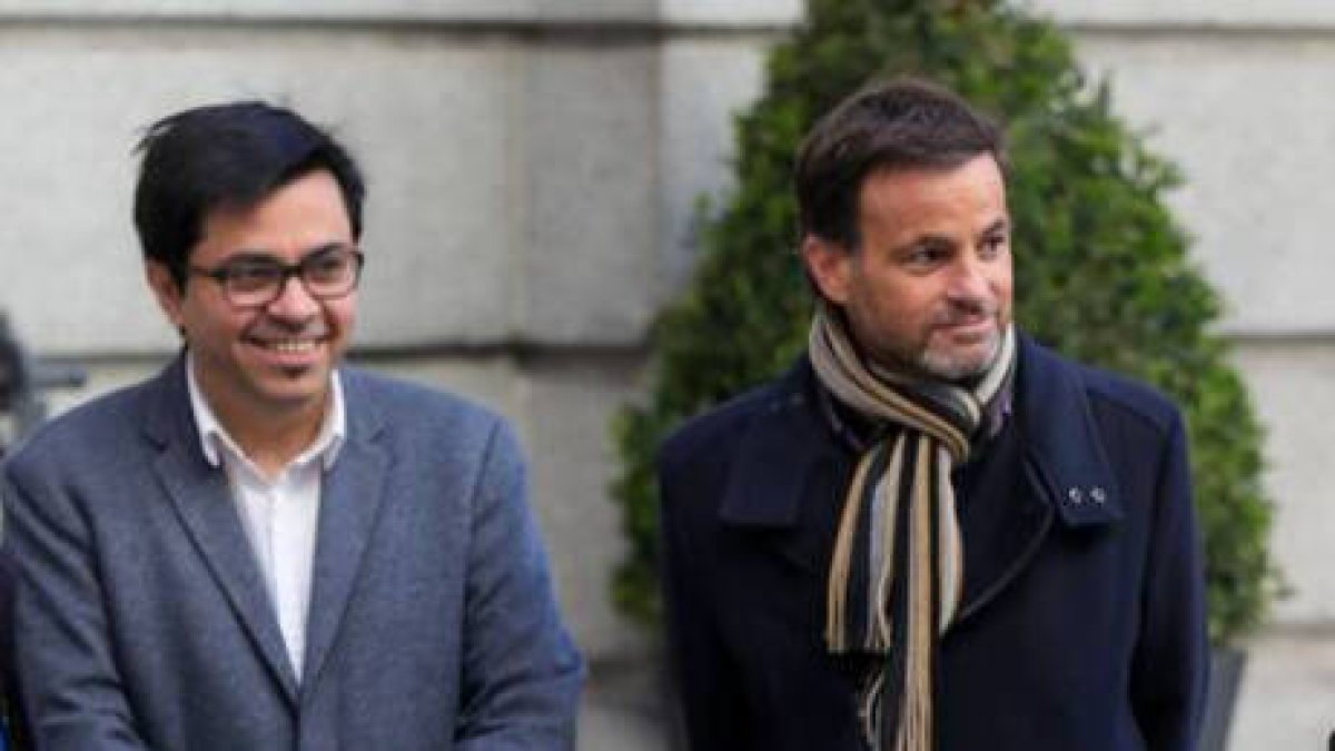Gerardo Pisarello y Jaume Asens