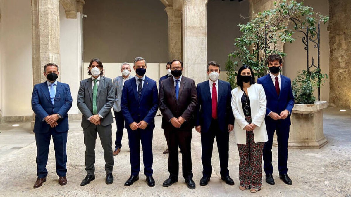 Reunión de las consejerías de Hacienda andaluza y valenciana
