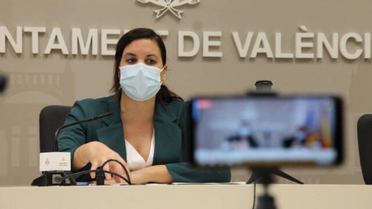 Sandra Gómez, vicealcaldesa de Valencia