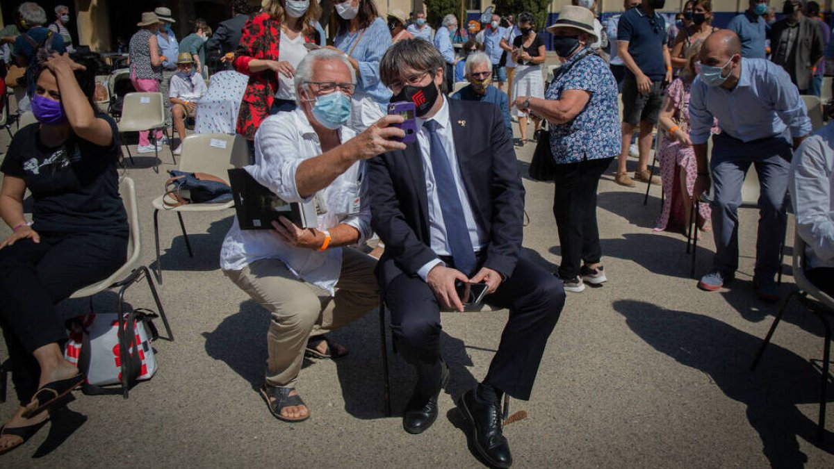 Puigdemont, en Francia este pasado julio