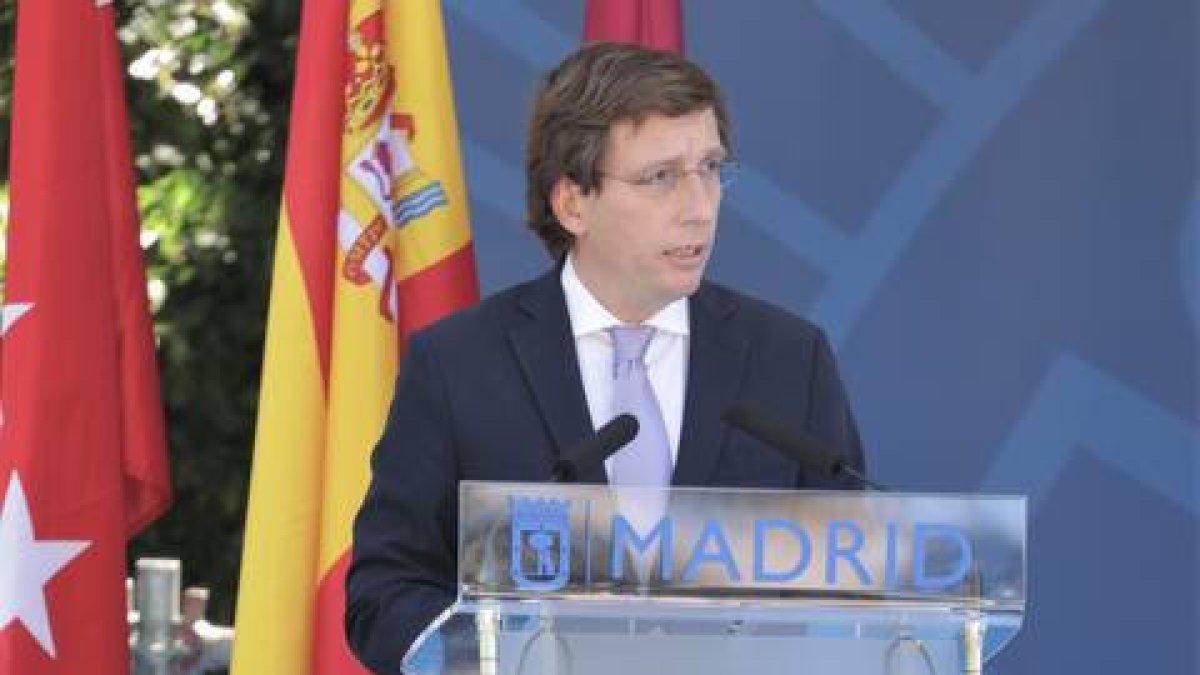 El alcalde de Madrid, José Luis Martínez Almeida