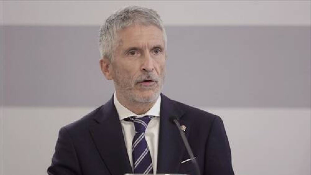 El ministro de Interior, Grande-Marlaska