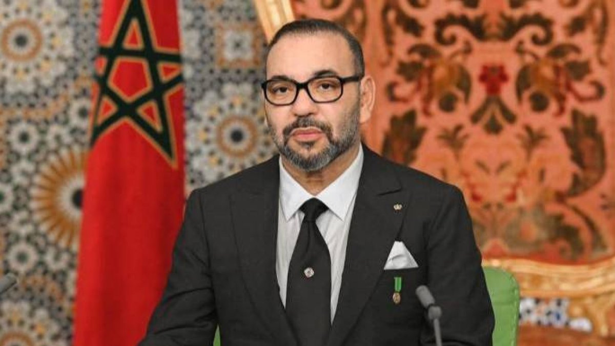 El Rey de Marruecos, Mohamed VI.