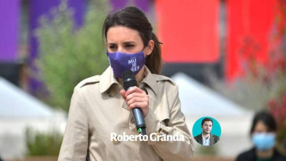 La ministra de Igualdad, Irene Montero