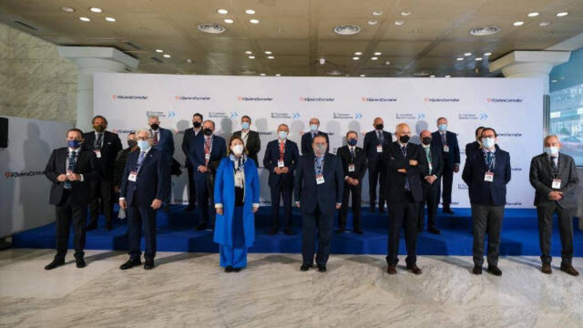 Cumbre de empresarios por el Corredor Mediterráeo en Madrid