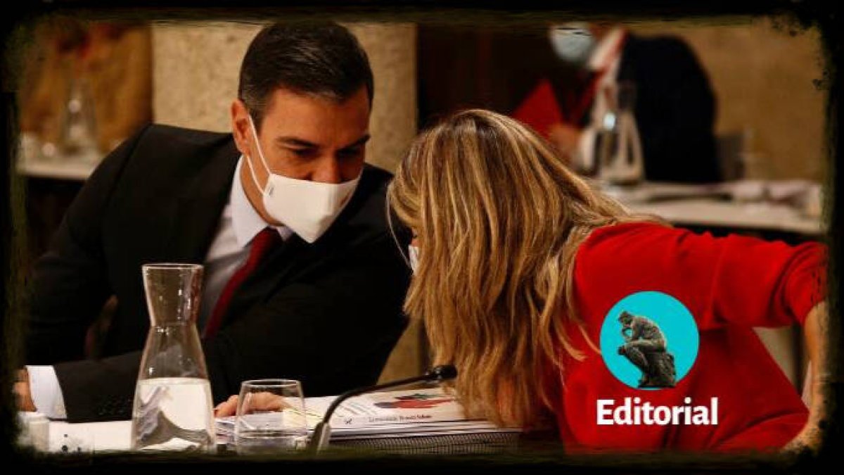 Pedro Sánchez y Yolanda Díaz