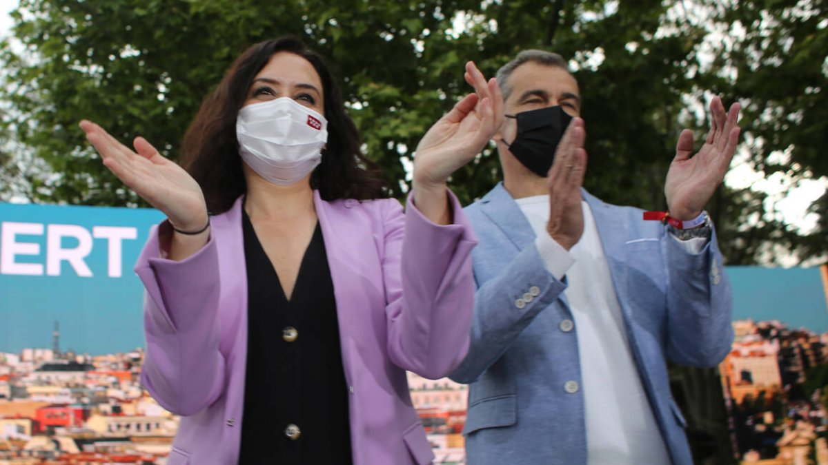 Isabel Díaz Ayuso y Toni Cantó