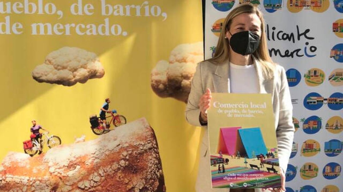 Lidia López, concejal de Comercio de Alicante