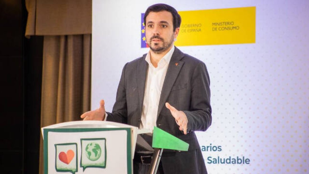 Alberto Garzón, ministro de Consumo