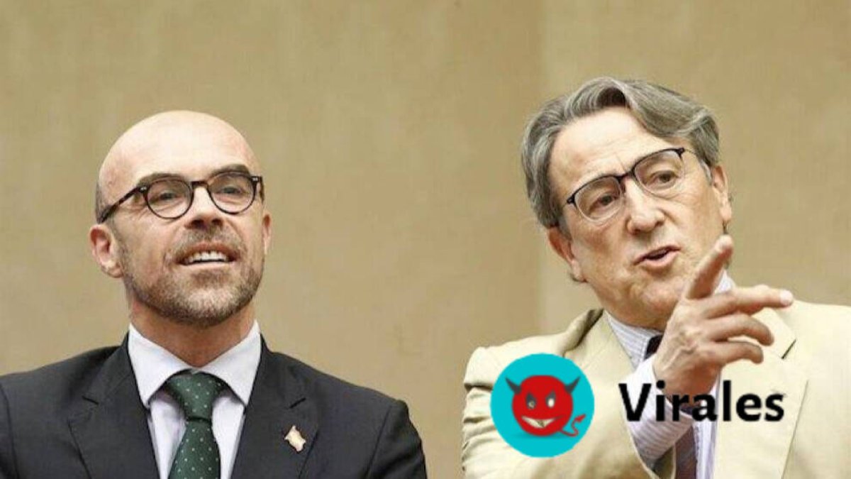 Jorge Buxadé y Hermann Tertsch