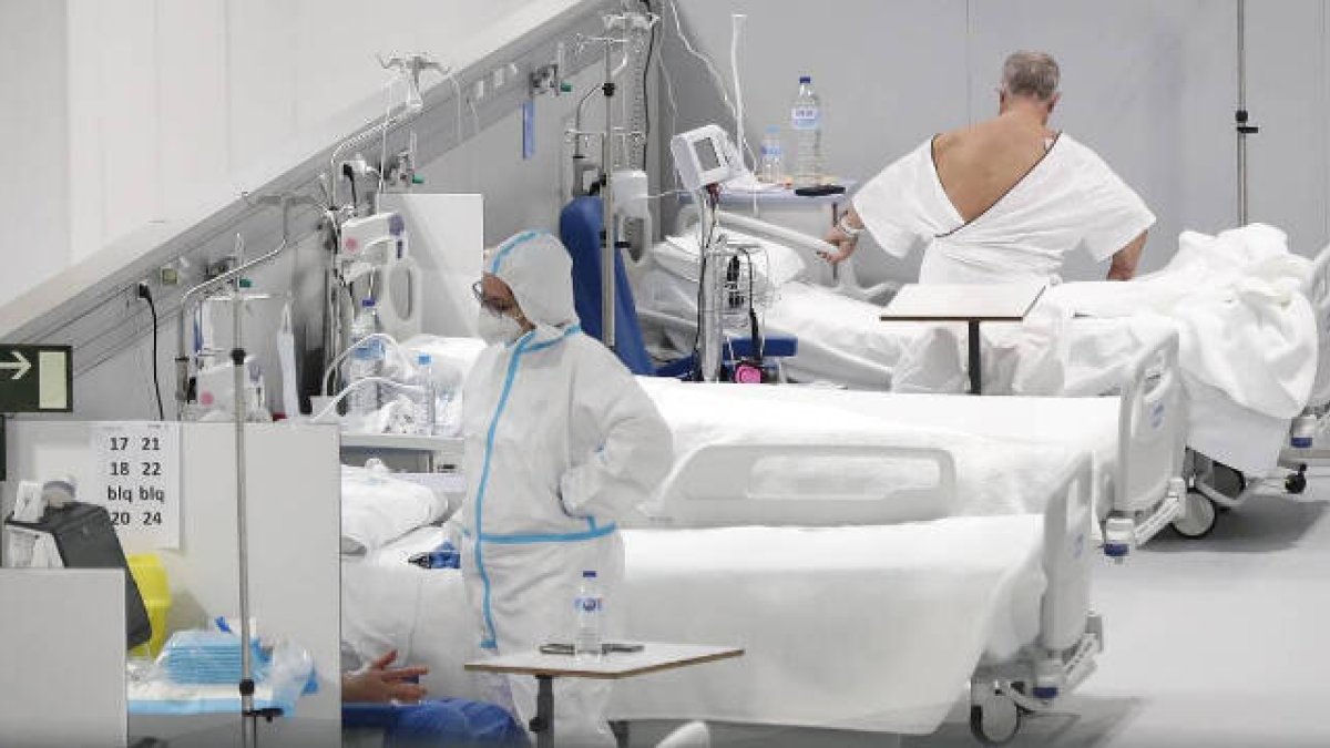 En las últimas 24 horas ha aumentado el número de pacientes en la UCI