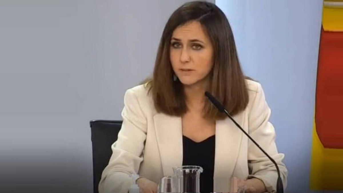 Ione Belarra, secretaria general de Podemos y ministra de Derechos Sociales y Agenda 2030